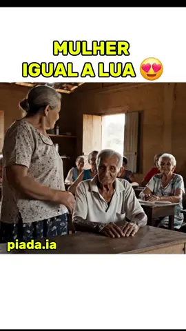 Linda igual a lua!  #casal #parodia #entretenimiento #humor #piada #inteligenciaartificial #engraçado #ia #inteligenciaartificial 