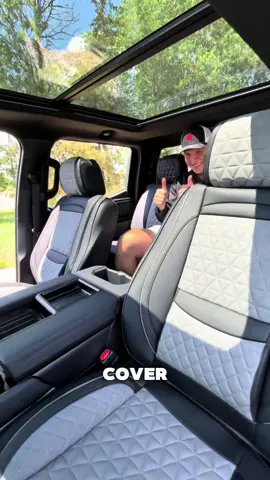 Best seat covers in the game! #seatcovers #luxurylife #carmods 