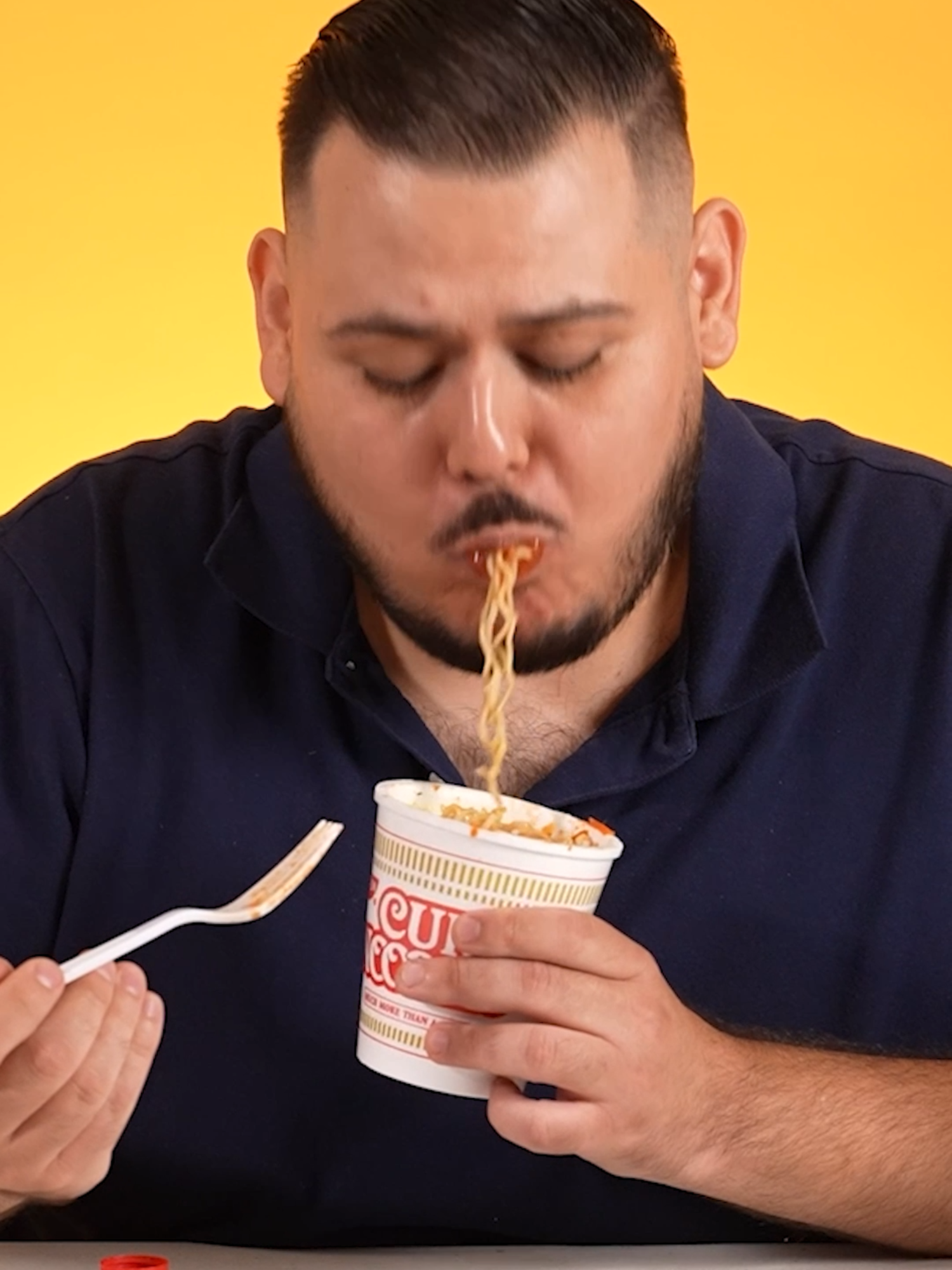 Ramon ranked SPICY NOODLES! 🍜  Full video on our YouTube! #noodles #spicy