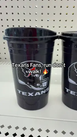 Found these Houston Texans cups at @Dollar Tree 👀✨ perfect for game days or tailgating! Yall know I had to grab a few! ❤️💙🏈 #houstontx #dollartreefinds #houstontexans #htown #fypシ 