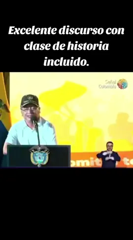 Excelente discurso de Gustavo Petro con clase de historia incluido.