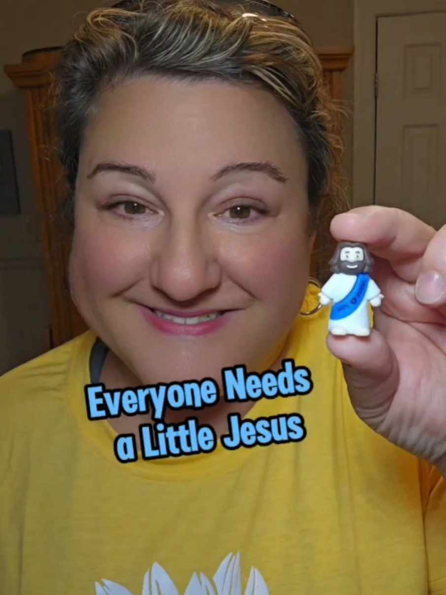 Mini Jesus Figurines.  These are so much fun and they're ON SALE! #mini #Jesus #God #faith #bible #share #Love #witness #testify #figurine 