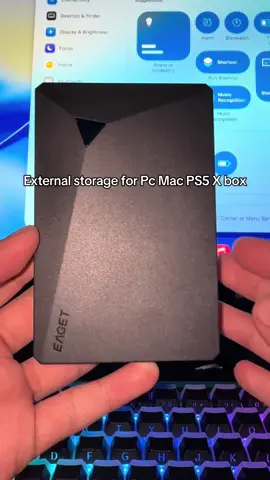 #storage #externalstorage #pc  External storarge for Mac PC PS5 Xbox   Mac OS 26 how to download intel #growagarden  #wendyortiz 