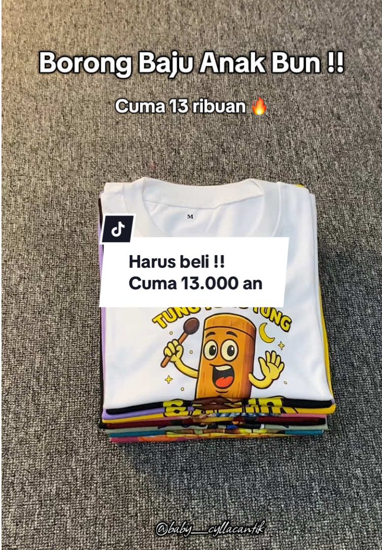 Baju anaknya bun cuma 13rban#bajuanak #bajuanakmurah #bajumurah #bajuanomali #anomali #tungtungsahur 