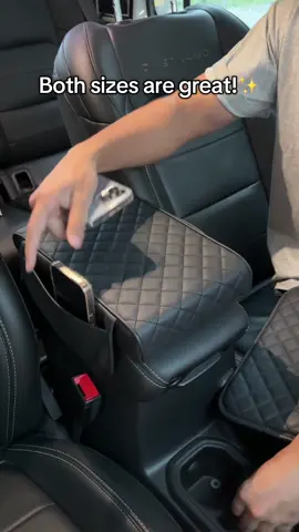 Both sizes make u more cozy!✨🚗#joytutus #fyp #musthaves #caraccessories #cargadgets #fathersdaygift #tiktokshopsummerturnup #summermusthaves #console #consolecover 