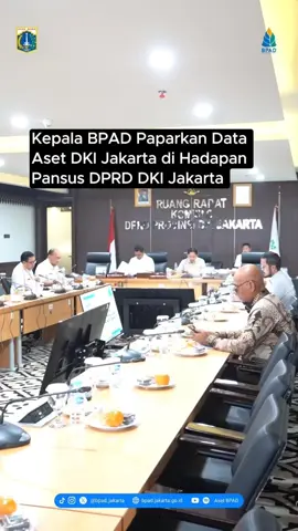 Hai #SobatAset👋 Rapat Panitia Khusus (Pansus) Rancangan Peraturan Daerah (Raperda) Pengelolaan Barang Milik Daerah kembali digelar, Rabu (11/6).  Bertempat di Ruang Rapat Komisi C DPRD DKI Jakarta, BPAD bersama dengan Satuan Kerja Perangkat Daerah terkait hadir dalam pembahasan bersama tersebut.  Kepala BPAD, Faisal Syafruddin menyampaikan terima kasih atas kolaborasi dan sinergi yang terjalin dengan baik antara legislatif dan eksekutif.  #asetterjaga  #asetberdayaguna