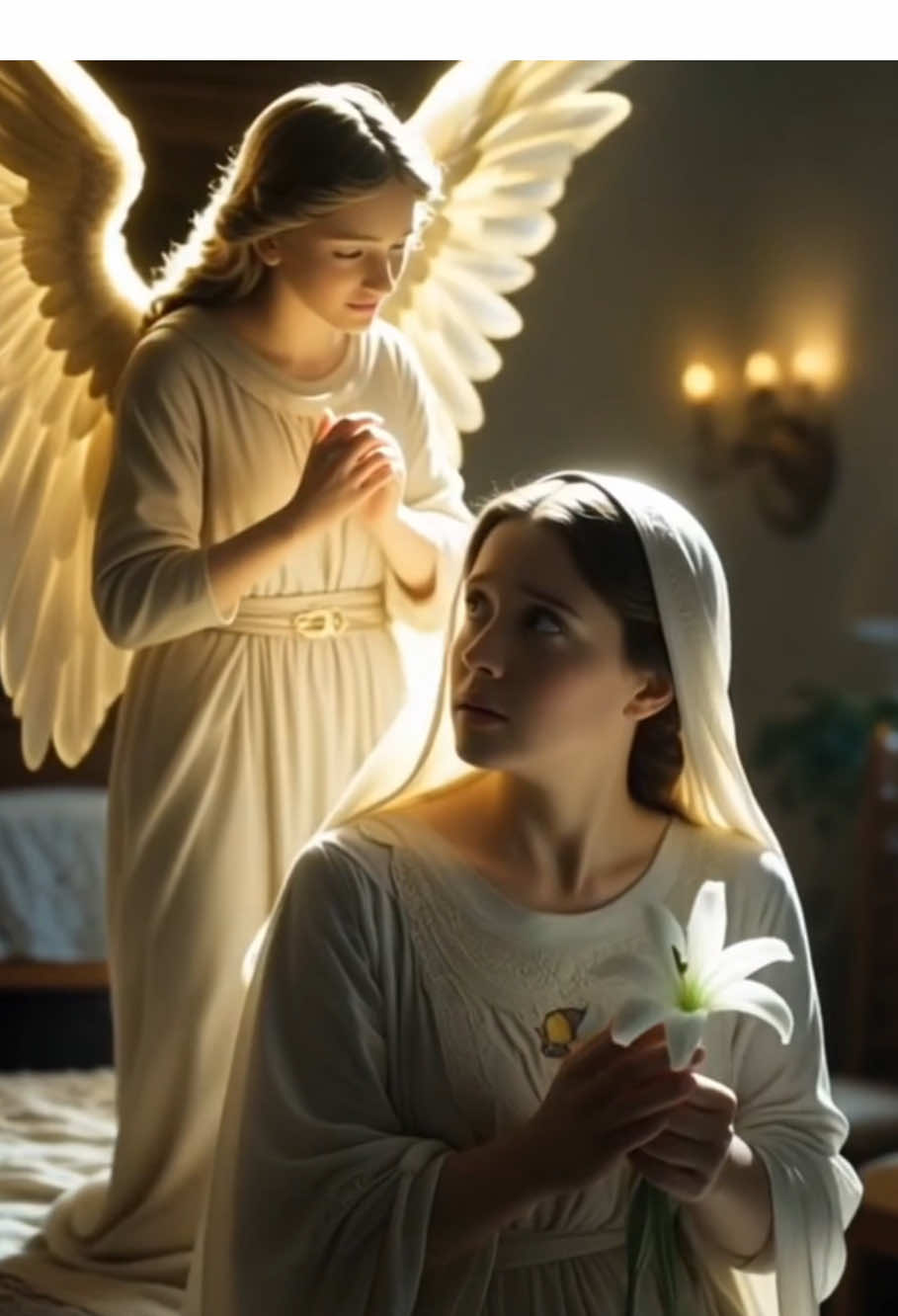 Virgin Mary: Absolute Obedience 🕊️ #virginmary #obedience #lifeofjesus #history #biblicaltruth #ai #aiart #catholic #jesuschrist #faith #god #prayer #fyp 