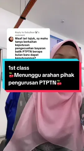 Replying to @BabyBear🐼 #shouldbeme #ptptnsediabantu #ptptnviral #fypシ #ptptn #viral  masih belum ada arah man untuk meluluskan permohonan 1st class pelajar.