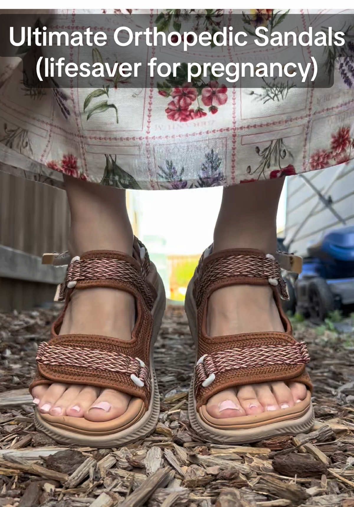 These feel like walking on squishy memory foam with arch support built in. I had plantar fasciitis during pregnancy and every step felt like a knife in my heel. These orthopedic sandals actually absorb the shock instead of sending it through your whole body. I’m TTC now, so I’m not doing another summer without them. Convinced @WateLves Footwear makes the best orthopedic sandals 👌 #orthopedicsandals #watelvessandals  #watelves  #pregnancysandals #plantarfasciitisrelief #archsupportsandals #summermaternityfinds #pregnancyfeetpain #tiktokshopmaternity #ttcpregnancyfinds #supportivesandals #tiktokcreatorsearchinsightsincentive 