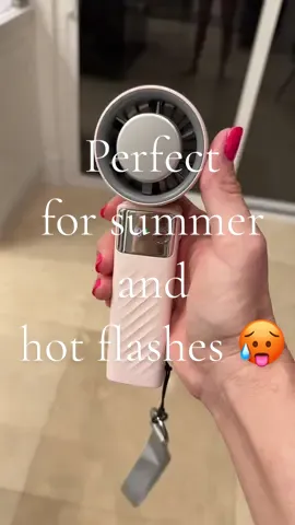 Where are my hot and flashy friends? This handheld cooling fan is our saving grace! #creatorsearchinsights #Menopause #menopausalwomenoftiktok #Perimenopause #HandheldFan #PersonalFan #PersonalAirConditioner