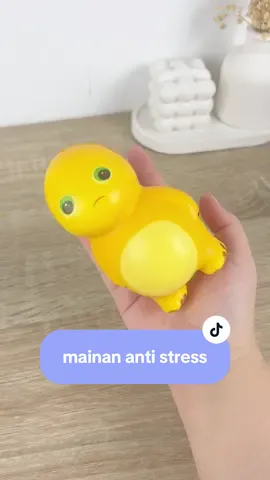 beli ini biar gak stress 😭 #squishy #nailong #dinokuning #squishynailong #mainan 