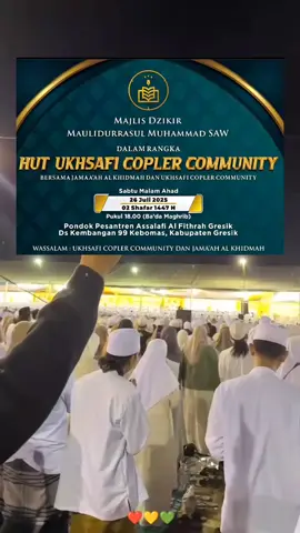 HUT UKHSAFI COPLER COMMUNITY #alkhidmah #ukhsafi #coplercommunity #ukhsaficoplercommunity❤️💛💚 #breettd #❤️💛💚 #fypシ゚ #mots? #4upageシ 