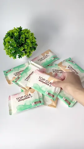 Khăn ướt mini Top Gia #khanuot #khanuottopgia #khanuotkhongmui #xuhuongtiktok 
