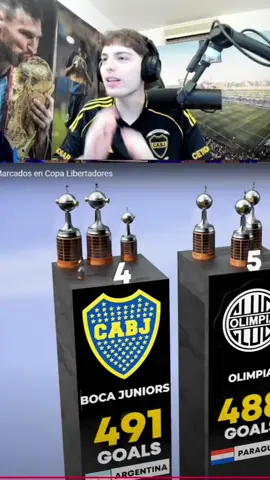 491 goles en Libertadores para Boca 😂 #davooxeneize #davo #kick #clips @davooxeneize 