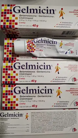 Gelmicin#cremita que ayuda para infecciónes,comezón y picazón en la piel#ecsematreatment #Viral #tiktokshop recomendada