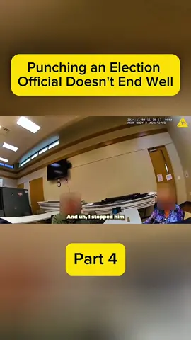 Punching an Election Official Doesn't End Well #fyp #foryoupage #duet #capcut #foryou  #police #policeofficer #policeoftiktok #duet #edit #Love #meme #viral 