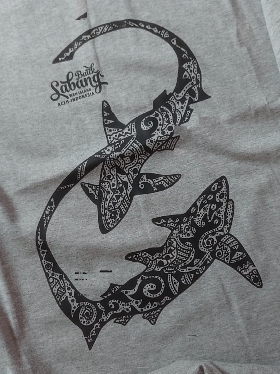 KAOS LUKISAN HIU TIKUS #kaosviral #kaosbatiksabang #shark #suryafitriadi #senimanindonesia 