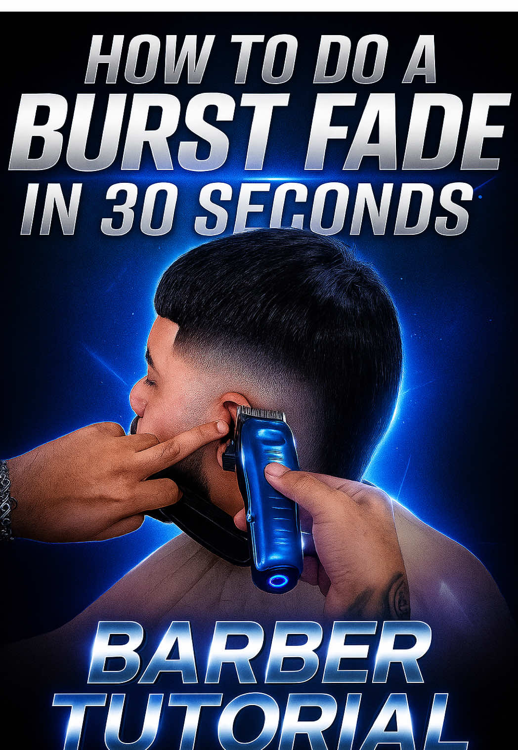 Burst Fade Tutorial 💈✨ STEP-BY-STEP 📚 Made EASY In 30 SECONDS‼️ Take Notes 📝  Tools 🧰 BaByLissPRO FXONE LO-PROFX Blue 🔥  Barber 🎬 @erik__thebarber ##fyp##barbertutorial##dropfade##hairtutorial##barbershop##asmrsounds##burstfade##haircut##barberlife##behindthechair##tutorial##hairtransformation##viral##hair##transformation##taperfade##barber##skinfade##hairstyle##beforeandafter##asmr##makeover##foryoupage##barbero##barberia##hairstyles#LearnOnTikTok 