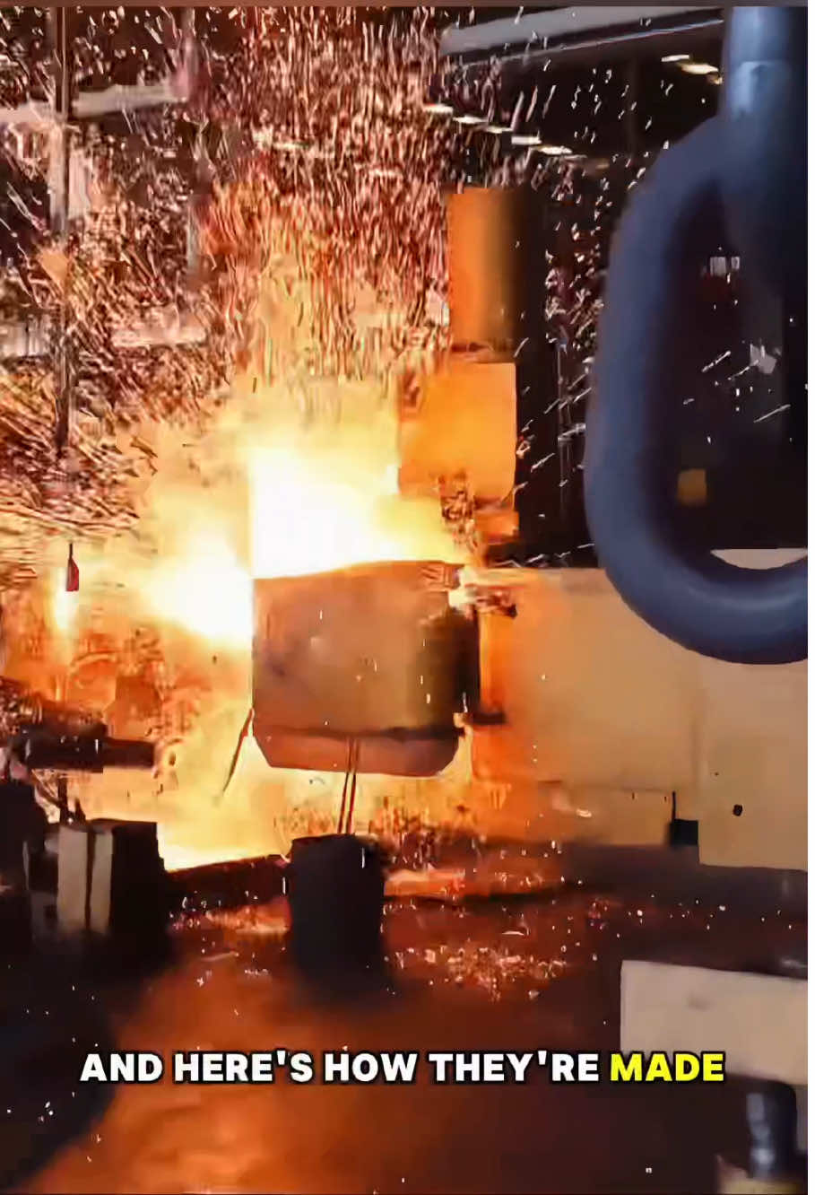 This Is How the 100-Ton Anchors of Cargo Ships Get Their Monster Chains Forged #AnchorChain #ShipEngineering #HeavyIndustry #GiganticMachines #ForgingPower #ShipAnchor #IndustrialWonders #HowItsMade #MaritimeTech#us #knowledge #fyp 