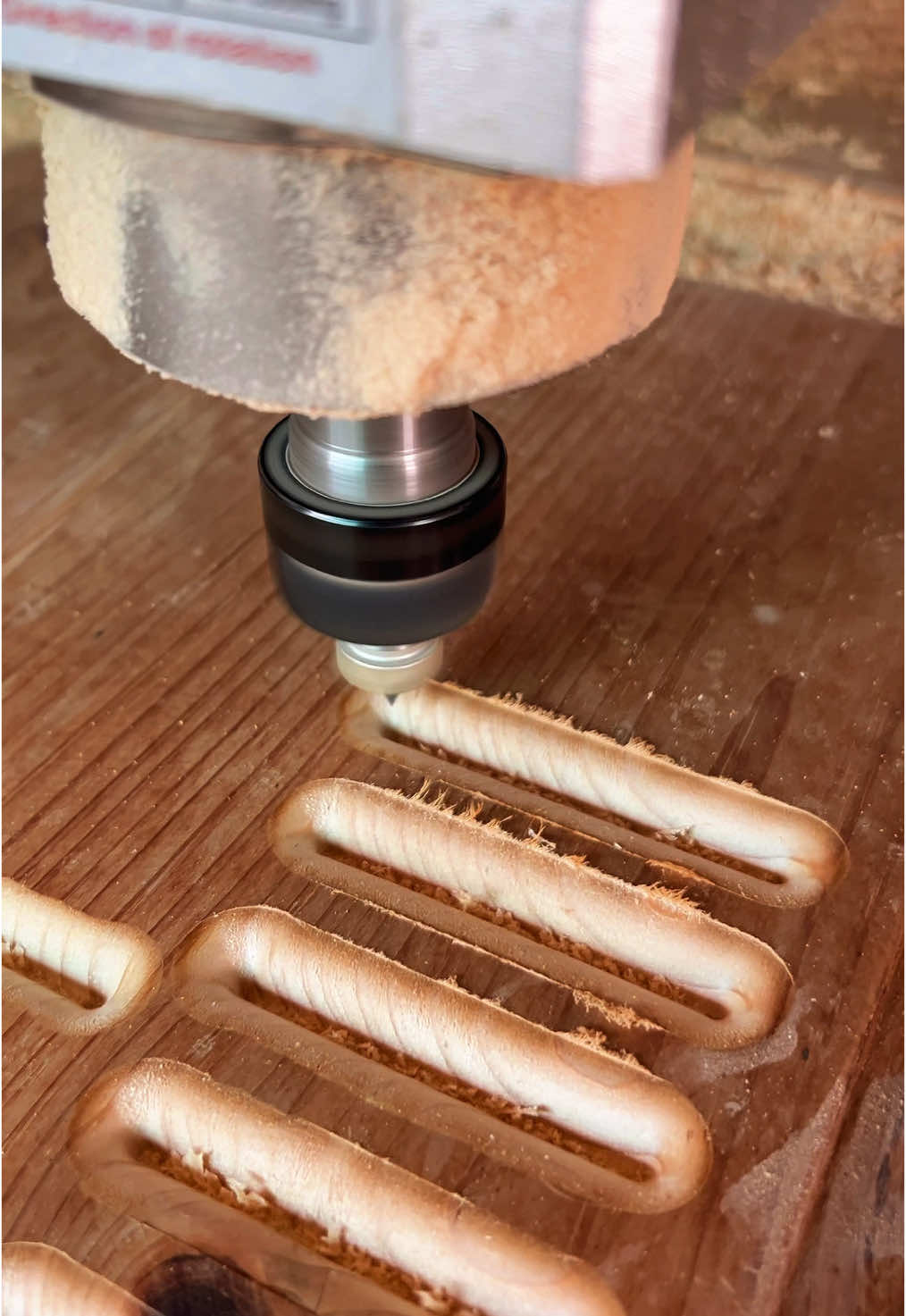 CNC Router Creating 2.5D Perfection – Too Satisfying to Skip! 😮#satisfiying #viralditiktok #foruyou 