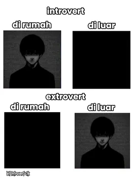 ril ga nih 🧢 #introvert #extrovert #bismillahfyp #xyzbca #fyp 