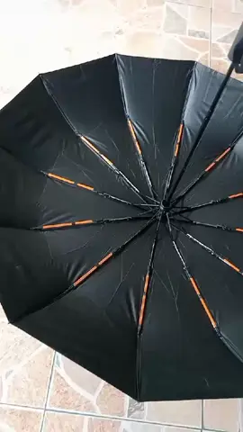 24 Ribs Automatic Umbrella Windproof Anti-UV Sunscreen Large Umbrella  Folding Sunshade Rain or shine big Glass Plastic Steel Stainless Waterproof #umbrella #sunshade 