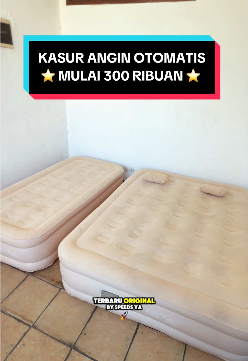 KASUR ANGIN OTOMATIS MULAI 300 RIBUAN AJA UDAH FREE KABEL USB & BANTAL🤩 #promoguncang66 #wibgajian #speedsindoofficial #lithaspeeds#diskontiktokshop #payday #paydaysale #kasur #kasurmurah #kasurangin #kasurtidur #kasurtiup #kasuranginpomp #kasuranginmurah #kasuranginmobil #kasuranginpompaotomatis #kasuranginportable #kasurangincamping #kasuranginviral #kasurtiupangin #kasursingle #kasurportable #kasurotomatis #kasuranginotomatis #kasurpompa #kasurpompaportable #kasurpompaotomatis 