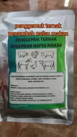 multi vitamni#penngemuk#ternak#penambah#nafsu#makan