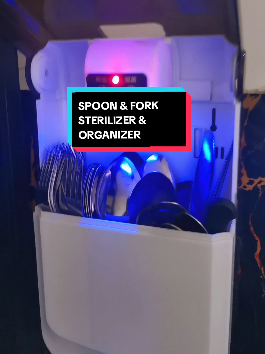 BUY YOURS NOW‼️ CLICK YELLOW BASKET💛 #spoonandforkorganizer #spoonandforksterilizer #spoonandfork #sterilizer #kitchen #organizer #Home #kitchen #fyp #foryou 