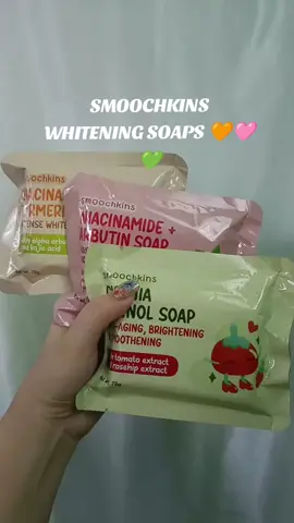 SMOOCHKINS SOAPS #smoochkins #whitening #whiteningsoap #retinol #alphaarbutin #niacinamide 