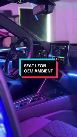 #seat #seatleon #ambientlight #AmbientLighting #AmbiTech #CustomInterior #Danmark #CarMods 