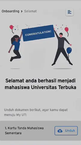 Done #ut #utjakarta #universitasterbuka #utilkomjakarta 