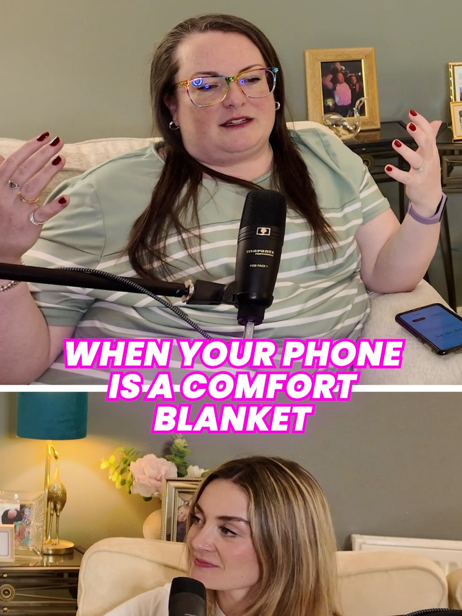 You're alone, so what do you do?! Look busy, look busy, scroll ... 👀📱 #wgtmpodcast #social #realtalk #podcasts #awkward #relatable #mumsoftiktok #friends #scroll