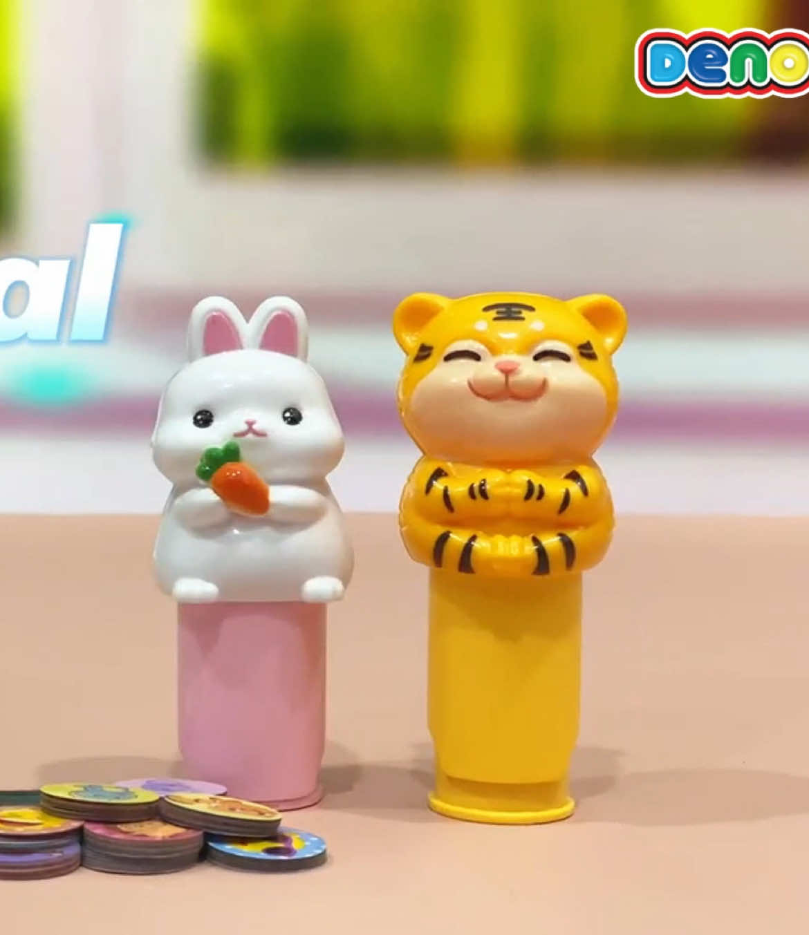 Little Animal Stampers สแตมเปอร์สัตว์น้อยคละแบบ 🐯🐰