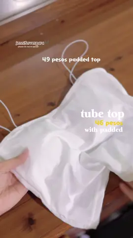 49 pesos tube top with padded ☺️