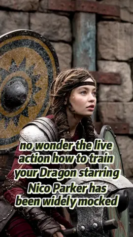 No wonder the live-action *How to Train Your Dragon* starring Nico Parker has been widely mocked—her three fatal mistakes seem to have doomed the film's fate.#usa #celebrity 