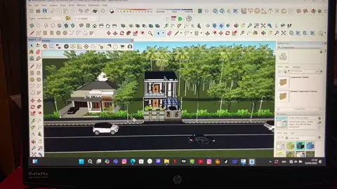 3D Rendering 🧑‍🎨 #rendering #enscape #sketchup3d #arsitektur #tekniksipil #fyppppppppppppppppppppppp 