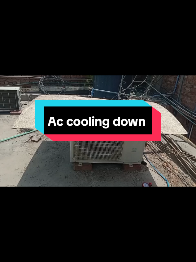 Ac cooling down #airconditioner #solarsystem #foryoupage #foryou #engrwasim44 