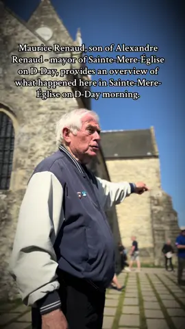 Maurice Renaud, son of Alexandre Renaud - mayor of Sainte-Mere-Église on D-Day, provides an overview of what happened here in Sainte-Mere-Église on D-Day morning. #DDay81 #DDayAnniversary #WWIIHistory #HonorTheFallen #RememberTheBrave #OperationOverlord #June61944 #NeverForget #DdayRemembrance #Normandy81 #FreedomIsNotFree #WWIIVeterans #LestWeForget #DdayHeroes #LegacyOfCourage #WorldWar2History #MilitaryHistory #Patriotism #Gratitude #WalkAmongHeroes #VeteransMatter #HeroesOfHistory