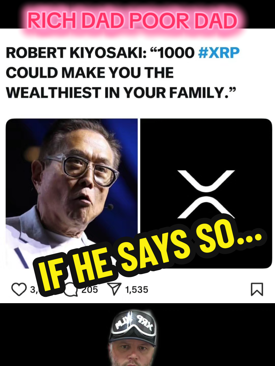 If this guy is saying these words. he must know something! #xrp #xrparmy #xrpfamily #xrpripple #xrpnews #cryptonews #xrpledger #xrpespaña #xrpspain #xrpupdate #xrpcrypto #xrppriceprediction #xrpmoon #xrpthestandard #xrpprice #cryptocurrency #cryptotrading #ripple #ripplexrp #rippleindonesia #tokenization #rlusd #xrpl #xrpcoin #tokenization #blockchain #stablecoin #xrpbarcelona #greenscreen 