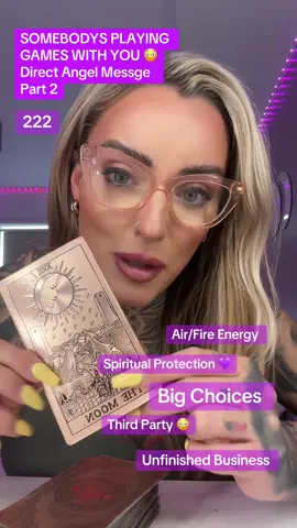 SOMEBODYS PLAYING GAMES WITH YOU 😳 Direct Angel Messge  Part 2 Air/Fire  Spiritual Protection  Big Choices  Third party 