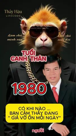 TUỔI CANH THÂN 1980 VẬN MAY  TỪ 45 TUỔI NẾU BẠN LÀM ĐIỀU NÀY...