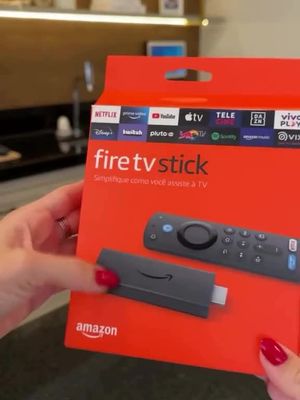 Amazon Fire Tv Stick 3 Ger Full Hd 1080p Bi Volt Cor Preto Tipo de controle remoto De voz Alexa