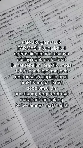:( #farmasi #apoteker #praktikum #fyp 