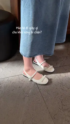 Mùa hè mà đi giày slingback thì quá là hợp lý rồi ạ 💯 #muataitiktokshop #muataitiktok #LEBI #shoes #giaybupbe #giaydep 