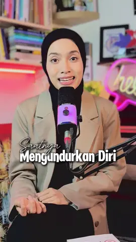 Sudah saatnya MENGUNDURKAN DIRI… Dari hubungan yang tidak memberikan dampak positif bagi perkembangan diri kamu 🤗 #MentalHealth #SelfImprovement #psikologindah #CurhatInDah 