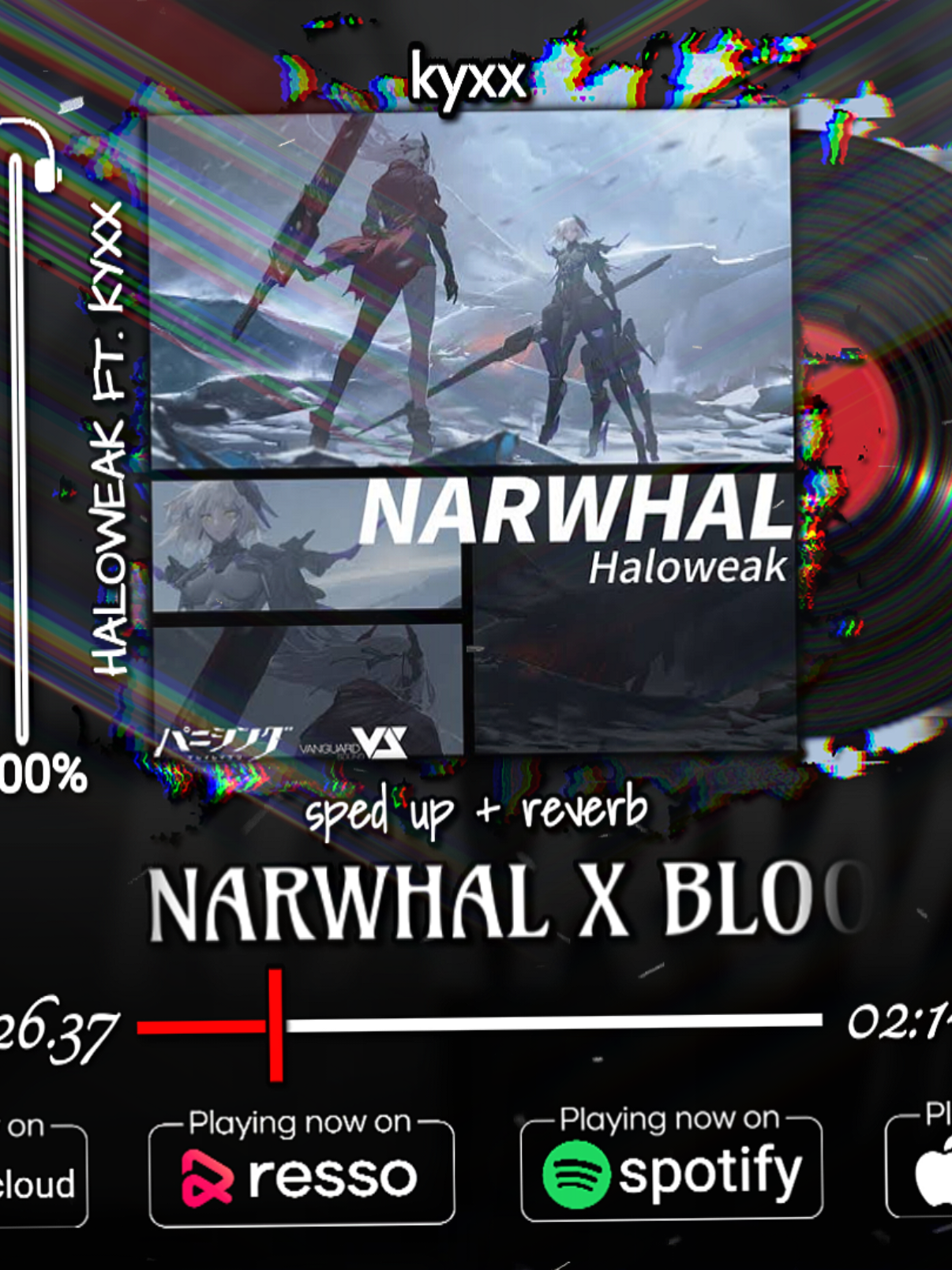 pgr ost narwhal x bloodline, v2😋#narwhalpgr #punishinggrayraven #djbloodline #kyxxsound🤙 #fyp 