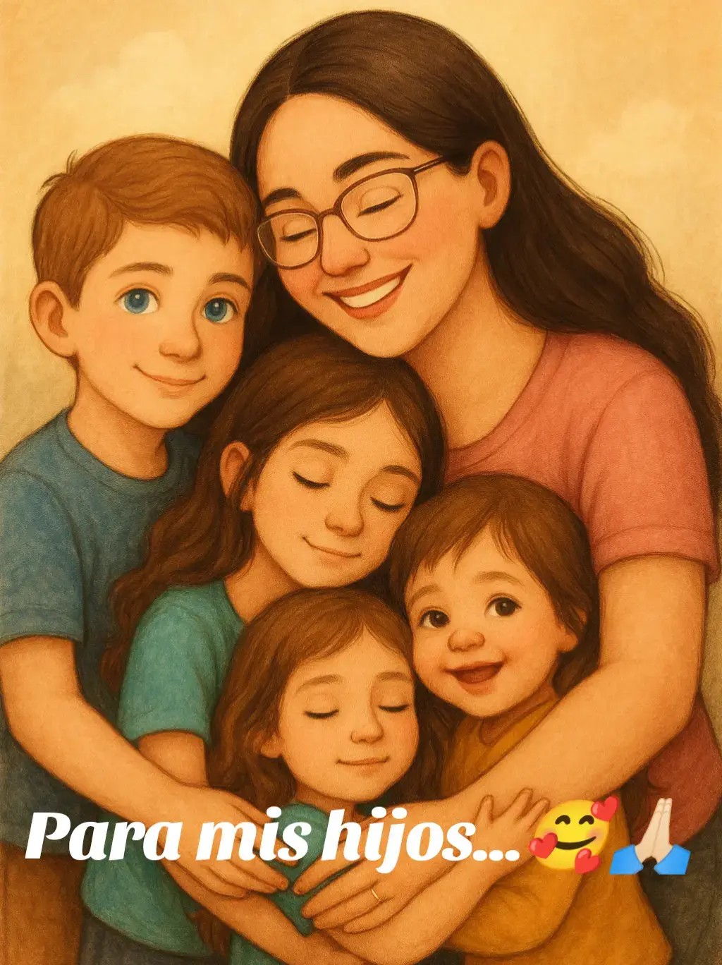 PAULA, tus ojos azules, tan lindos como el cielo limpio después de una tormenta, me recuerdan que todo sacrificio valió la pena. Eres valiente, decidida, fuerte… pero también dulce, noble y leal. Fuiste mi primer amor sin condiciones, mi compañera cuando el mundo se me venía encima. Y aunque hoy estés lejos, buscándote un futuro, yo te siento acá, conmigo, como un susurro que me abraza. Eres ese orgullo que me llena el alma. Y yo solo quiero que nunca te olvidés de lo mucho que te amo y te extraño. SEBASTIÁN, mi niño de ojos azules claros como el mar en calma. Tienes un corazón que escucha antes de hablar, una ternura que me salva en los días difíciles. Eres sabio sin darte cuenta, Tienes una luz tranquila que me llena de paz. Me encanta cómo mirás el mundo, con esa mezcla de curiosidad y bondad. Ojalá la vida te devuelva todo ese amor que das sin medida, porque lo merecés, hijito, desde el primer día que llegaste a mis brazos. JULIANA, tu mirada café brilla con fuego propio, como si adentro tuvieras una estrella. Eres fuerte, determinada, con una chispa que no se apaga. Te amo por tu risa que contagia, por tu forma de cuestionar, por cómo llenás la casa de vida. Eres mi lección de coraje y de carácter. Aunque a veces choquemos, yo te miro y pienso: “Qué orgullo tener una hija así, con tanta fuerza”. Que nadie te apague nunca, mi niña, ni siquiera el miedo. DANNA, mi chiquita de ojitos café dulces como el caramelo. Contigo volví a ser niña, a cantar bajito, a reír con lo simple. Eres un abrazo que camina, un rayito de ternura que me recuerda que aún en los días más grises, hay esperanza. Tienés una manera de amar que es pura magia, una inocencia que me cura las heridas viejas. Y aunque todavía eres pequeña, tu alma ya es grande, inmensa. Quiero que el mundo te cuide como yo te cuido, y que siempre sepas cuánto te ama tu mamá. A los cuatro les digo, que ustedes son lo mejor que me ha pasado. Mi razón para levantarme cuando el alma se cansa. Mis más grandes tesoros, mi orgullo, mi corazón multiplicado por cuatro. Y aunque a veces dude, aunque a veces llore, aunque no tenga todas las respuestas… Siempre voy a ser su mamá. Para toda la vida. Los amo infinitamente amores de mi vida, son lo más hermoso que ha pasado. 🥹🥰🥰 @escrash7 @alejandra  #hijoslosamo  #amordemadre 