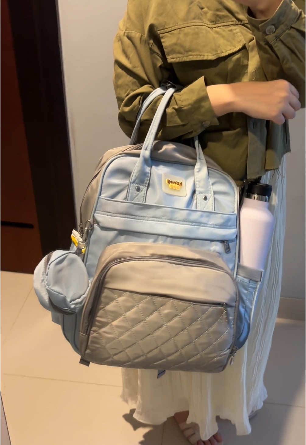 Mommy wajib punya nihh 🥰#HoneyBoo #SahabatTravelingIbu #DiaperBag #TasBayi #travellingbag 