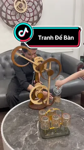 tranh để bàn độc đáo - Bình Tâm Mộc #xh 